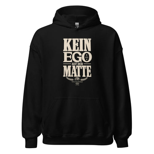 Hoodie "KEIN EGO AUF DER MATTE" – BJJ & Jiu-Jitsu S–5XL | Black Ursus - Streetwear - size_range | Black Ursus