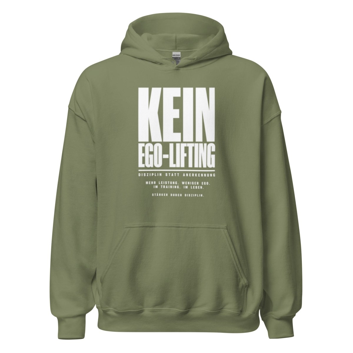 Hoodie "Kein Ego-Lifting" – Gym & Bodybuilding S–5XL | Black Ursus - Streetwear - size_range | Black Ursus