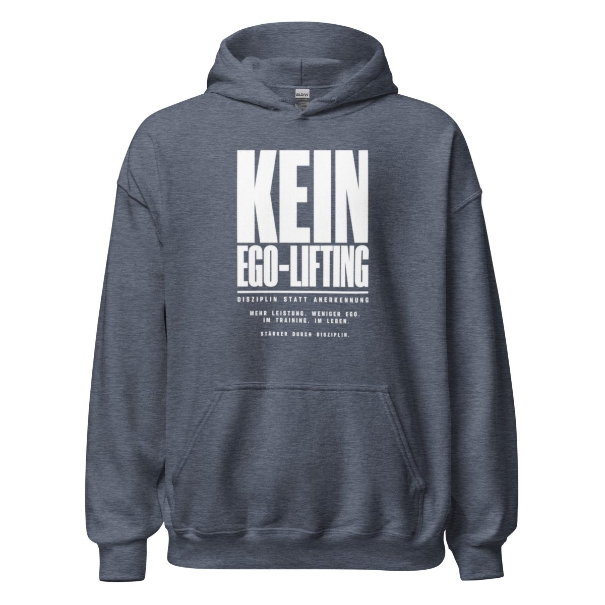 Hoodie "Kein Ego-Lifting" – Gym & Bodybuilding S–5XL | Black Ursus - Streetwear - size_range | Black Ursus