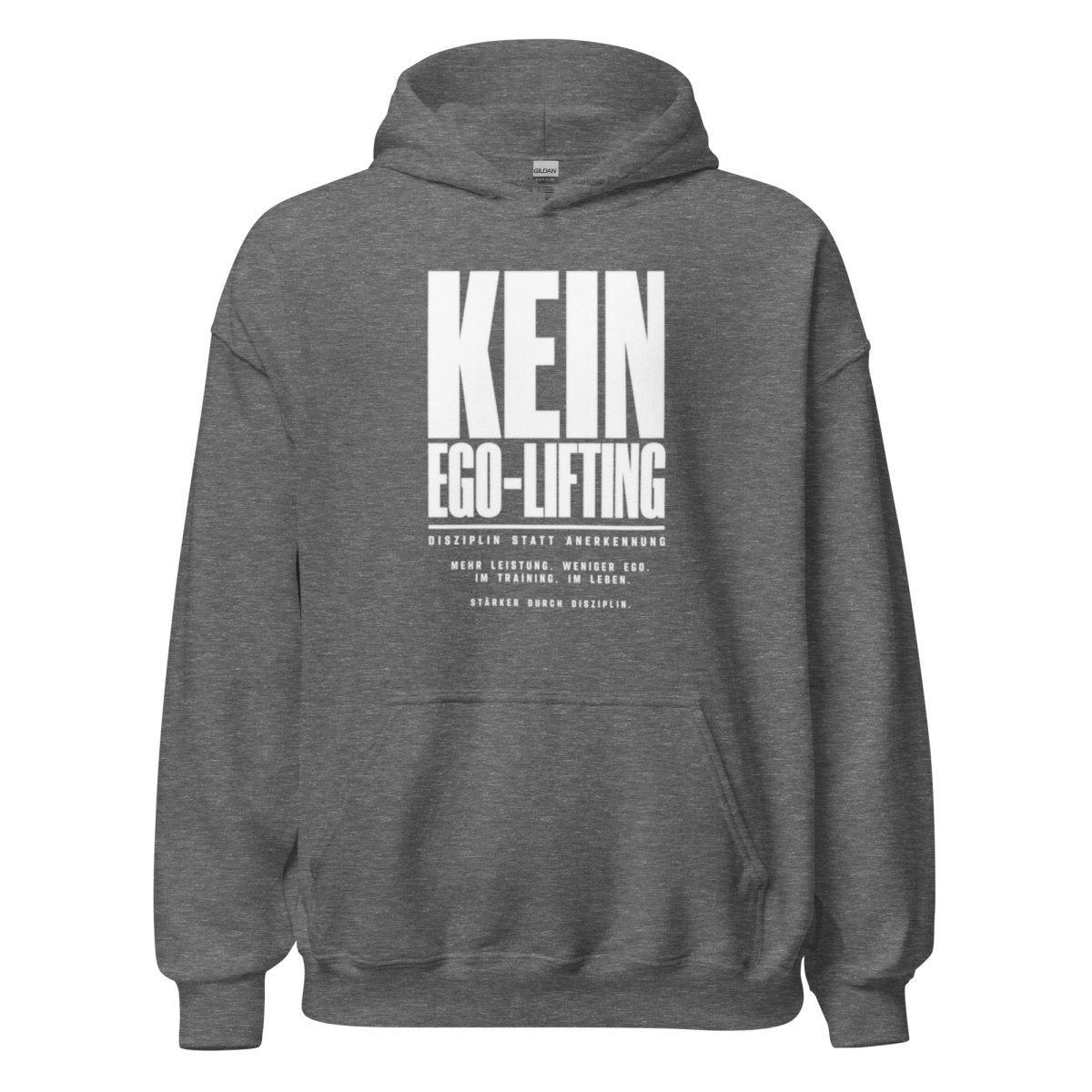 Hoodie "Kein Ego-Lifting" – Gym & Bodybuilding S–5XL | Black Ursus - Streetwear - size_range | Black Ursus