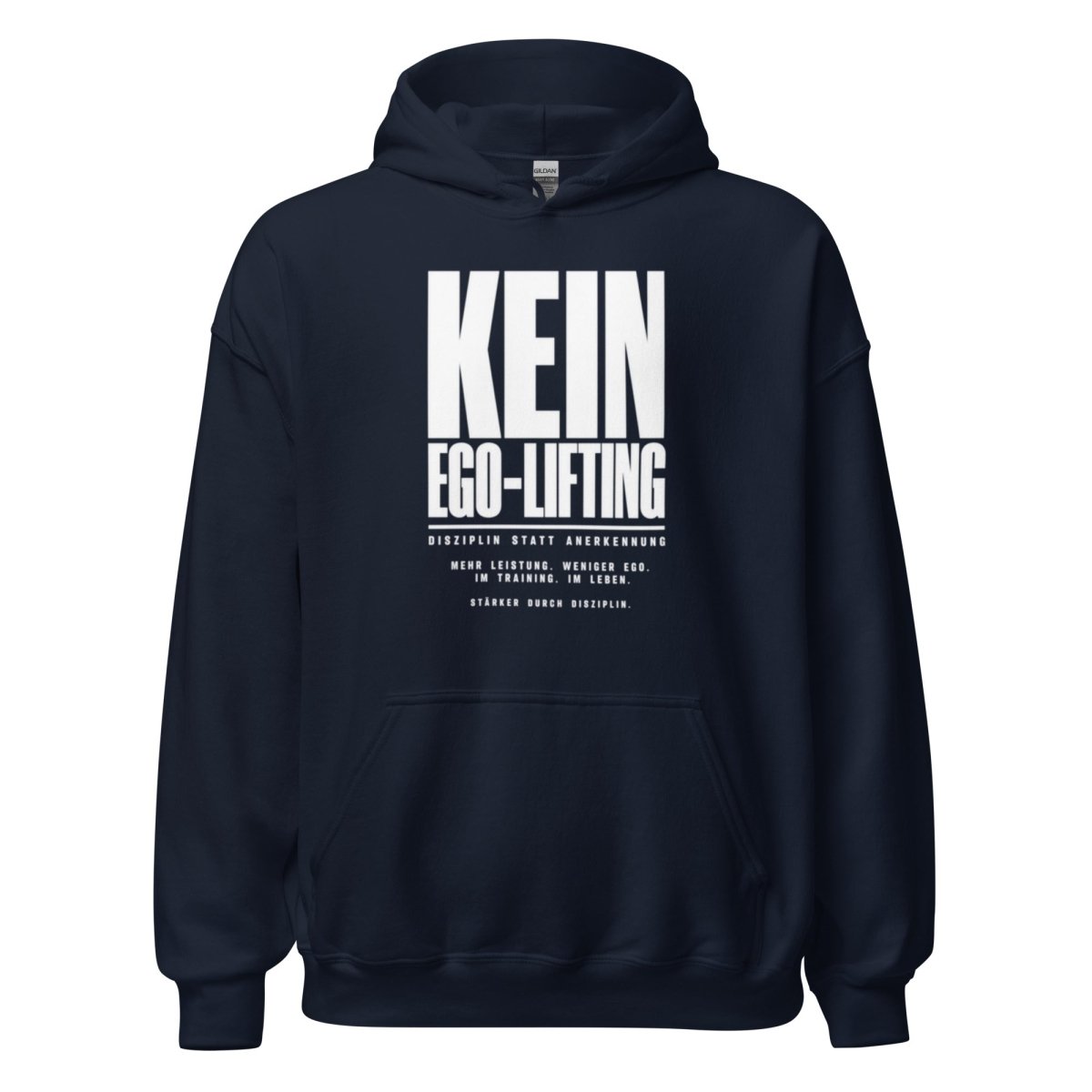 Hoodie "Kein Ego-Lifting" – Gym & Bodybuilding S–5XL | Black Ursus - Streetwear - size_range | Black Ursus