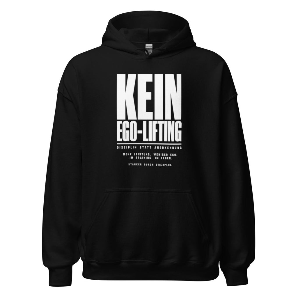 Hoodie "Kein Ego-Lifting" – Gym & Bodybuilding S–5XL | Black Ursus - Streetwear - size_range | Black Ursus