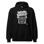Hoodie "Kein Spotter, Kein Ego-Lift" – Gym & Bodybuilding S–5XL | Black Ursus - Streetwear - S–5XL | Black Ursus