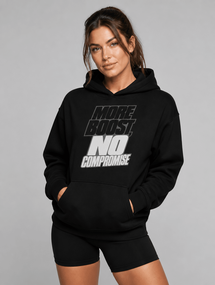 Hoodie "More Boost" – Gym & Bodybuilding S–5XL | Black Ursus - Streetwear - size_range | Black Ursus