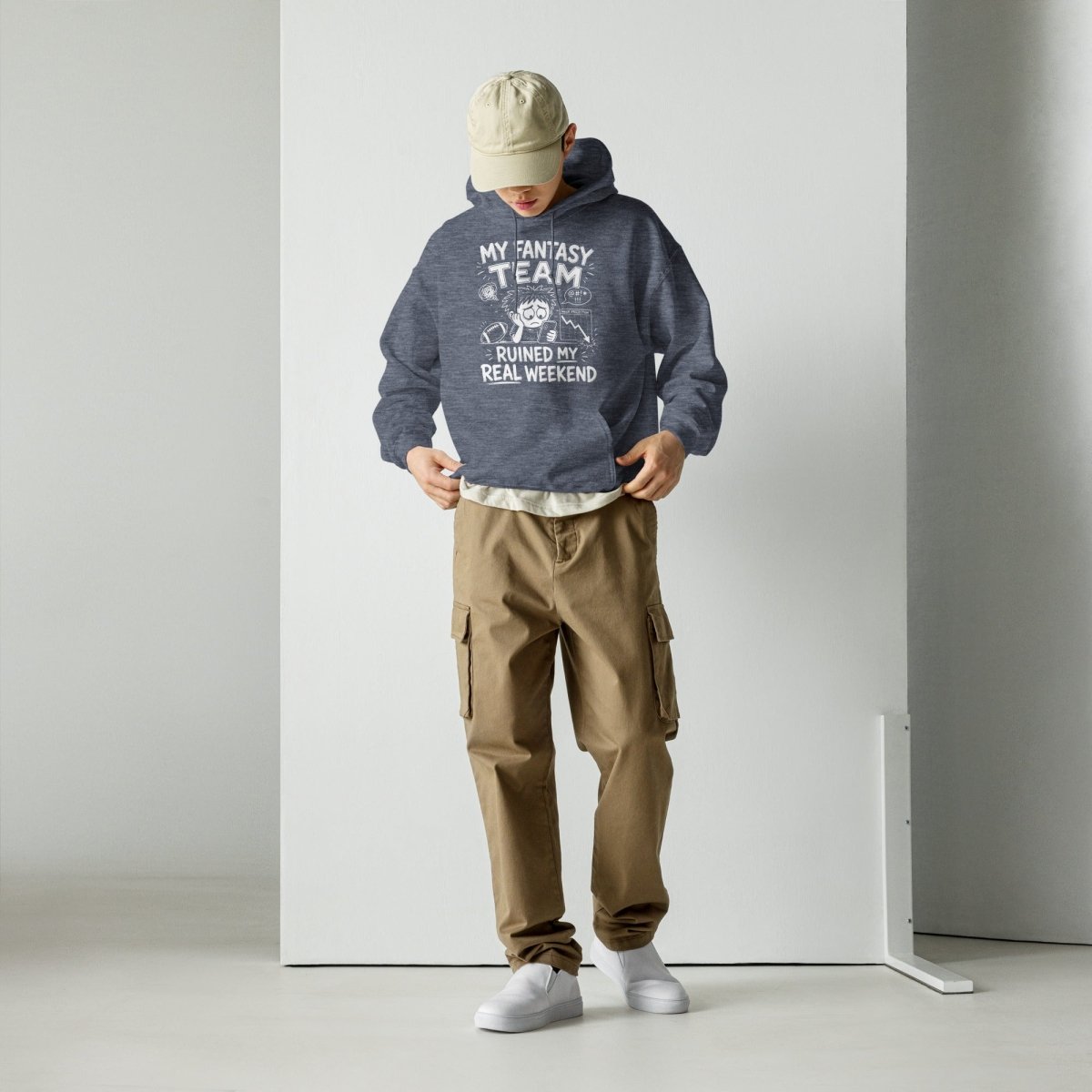 Hoodie "MY FANTASY" – Football Streetwear S–5XL | Black Ursus - Streetwear - size_range | Black Ursus