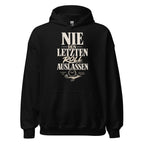 Hoodie "NIE DEN LETZTEN ROLL AUSLASSEN" – BJJ & Jiu-Jitsu S–5XL | Black Ursus - Streetwear - size_range | Black Ursus