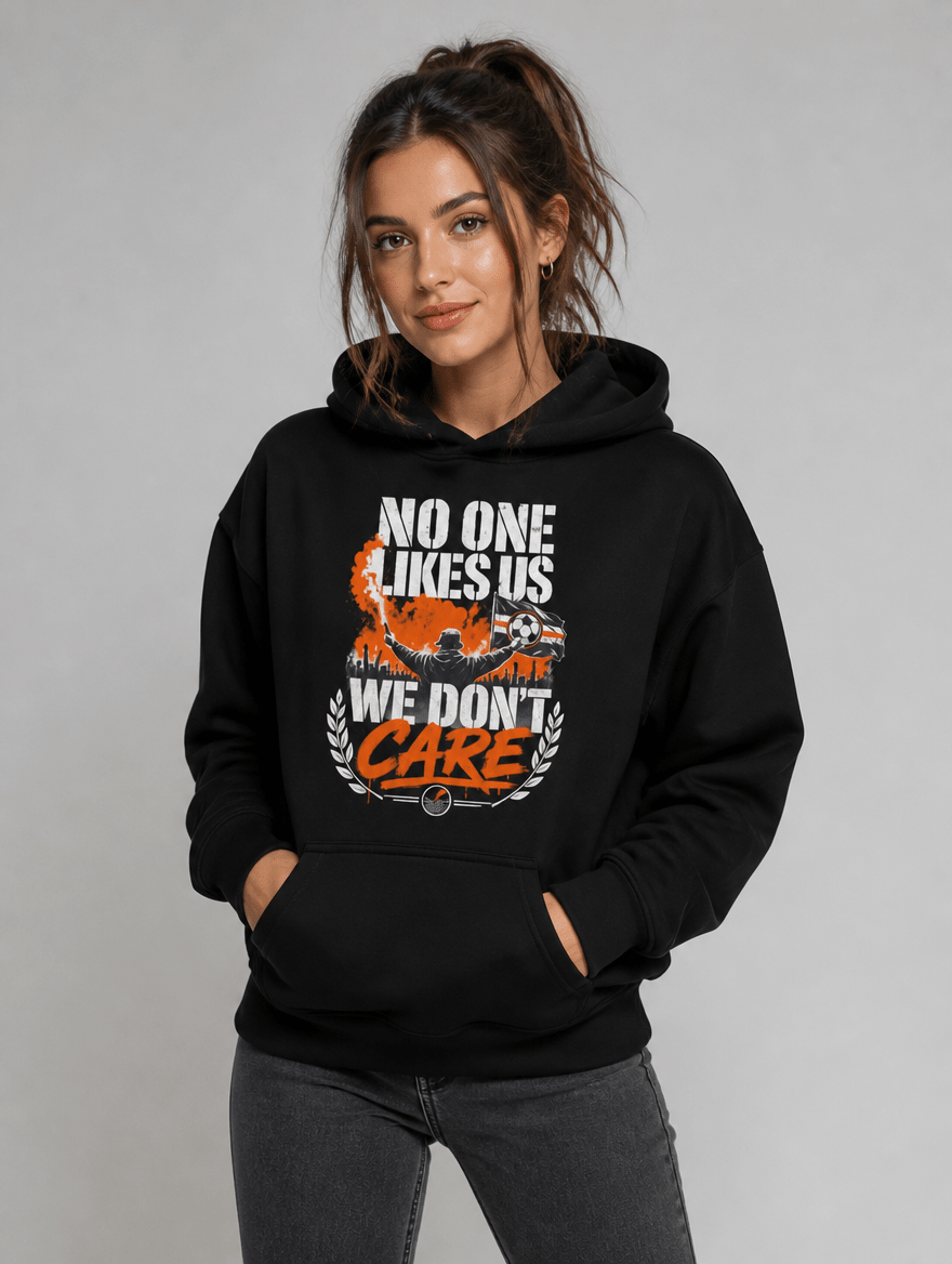 Hoodie "NO ONE LIKES US" – Fußball & Fankurve S–5XL | Black Ursus - Streetwear - size_range | Black Ursus