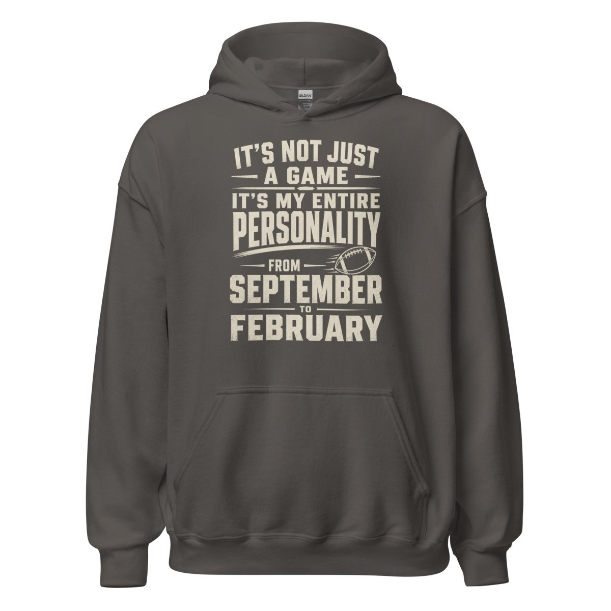 Hoodie "PERSONALITY" – Football Streetwear S–5XL | Black Ursus - Streetwear - size_range | Black Ursus