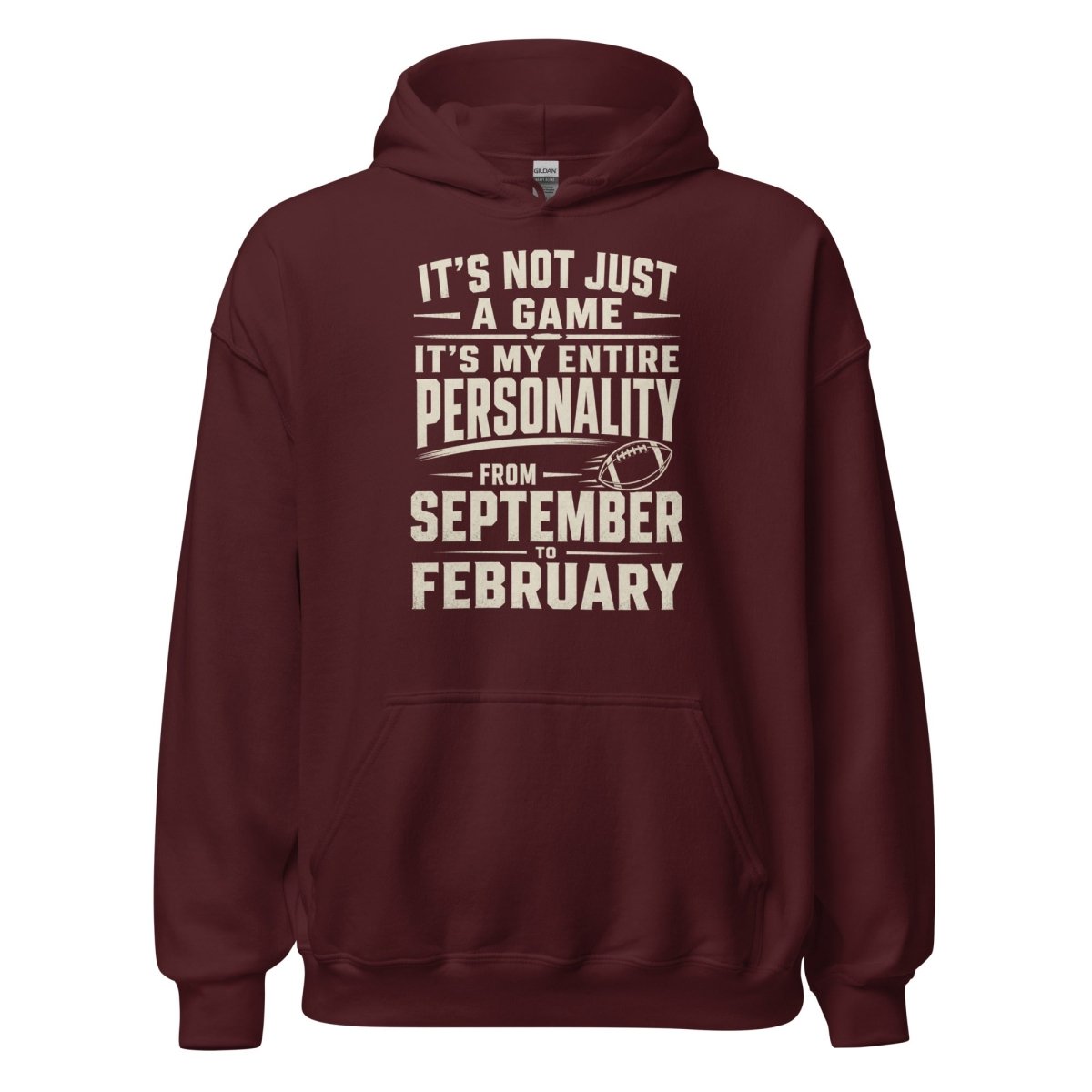 Hoodie "PERSONALITY" – Football Streetwear S–5XL | Black Ursus - Streetwear - size_range | Black Ursus