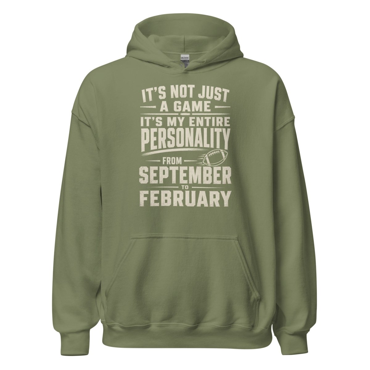 Hoodie "PERSONALITY" – Football Streetwear S–5XL | Black Ursus - Streetwear - size_range | Black Ursus
