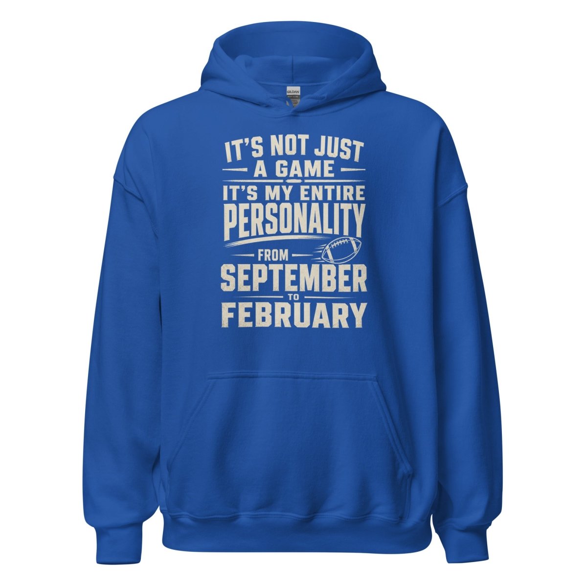 Hoodie "PERSONALITY" – Football Streetwear S–5XL | Black Ursus - Streetwear - size_range | Black Ursus