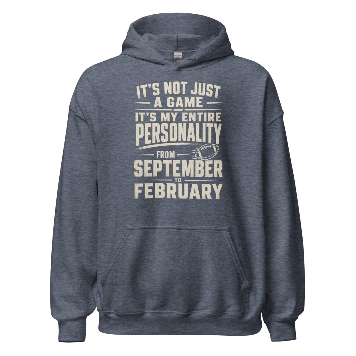 Hoodie "PERSONALITY" – Football Streetwear S–5XL | Black Ursus - Streetwear - size_range | Black Ursus