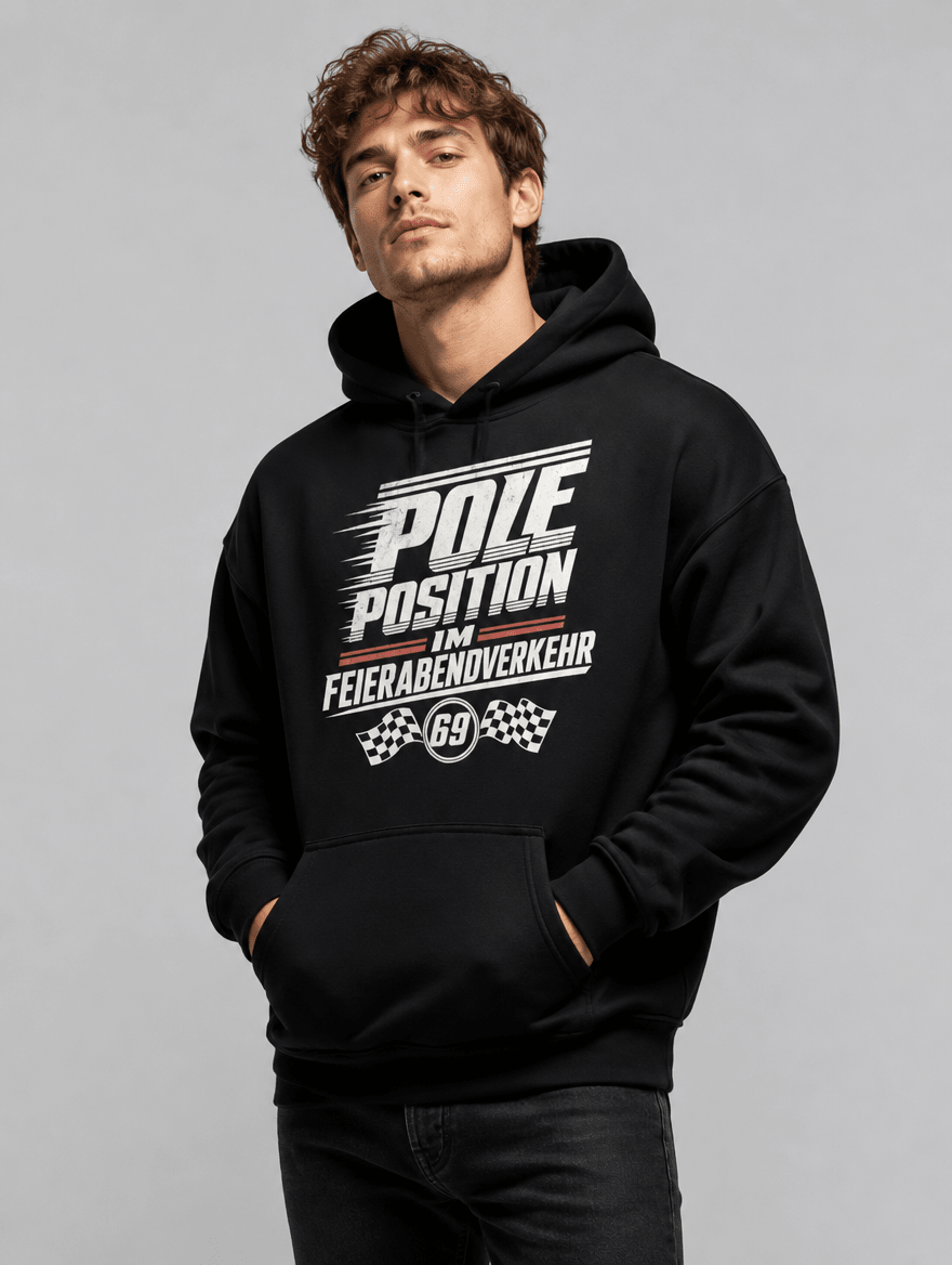Hoodie "Pole Position" – JDM & Japan Streetwear S–5XL | Black Ursus - Streetwear - size_range | Black Ursus
