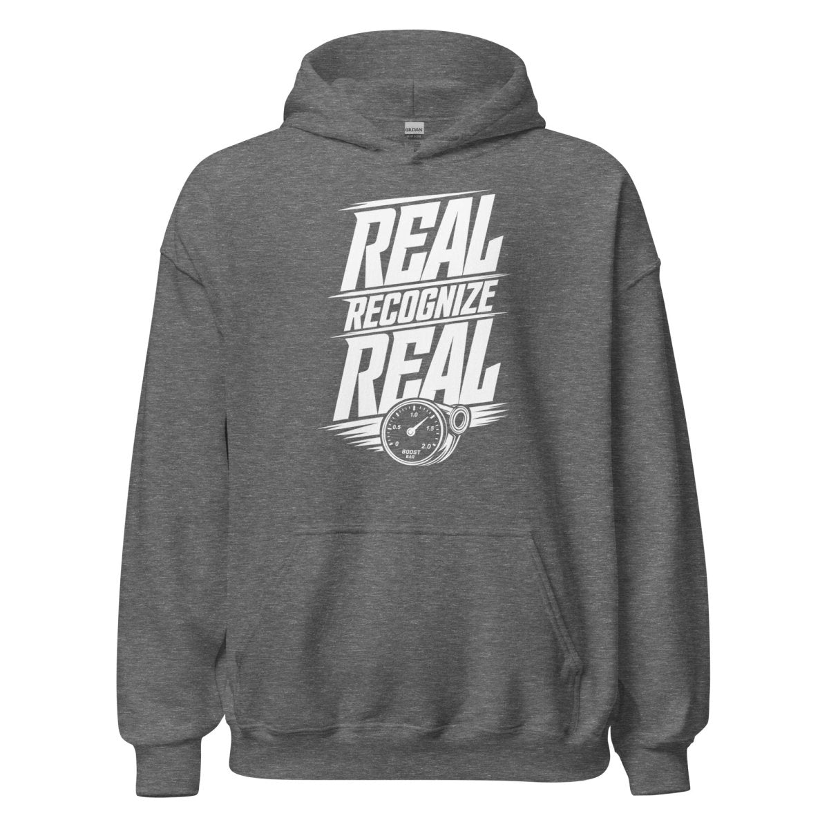 Hoodie "Real Recognize" – Urban Streetwear S–5XL | Black Ursus - Streetwear - size_range | Black Ursus