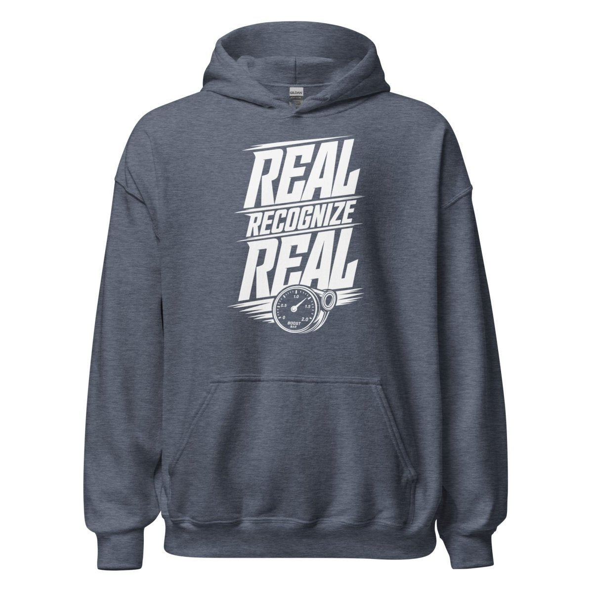 Hoodie "Real Recognize" – Urban Streetwear S–5XL | Black Ursus - Streetwear - size_range | Black Ursus