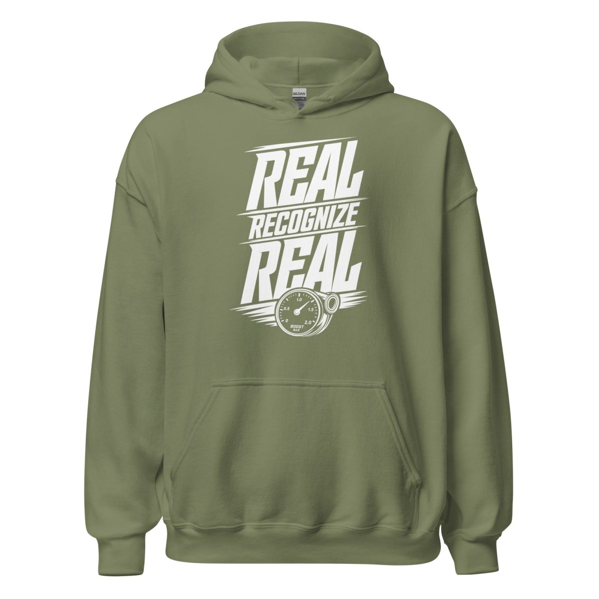 Hoodie "Real Recognize" – Urban Streetwear S–5XL | Black Ursus - Streetwear - size_range | Black Ursus