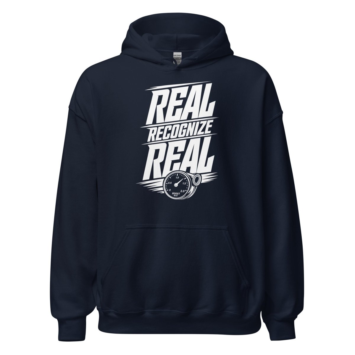 Hoodie "Real Recognize" – Urban Streetwear S–5XL | Black Ursus - Streetwear - size_range | Black Ursus