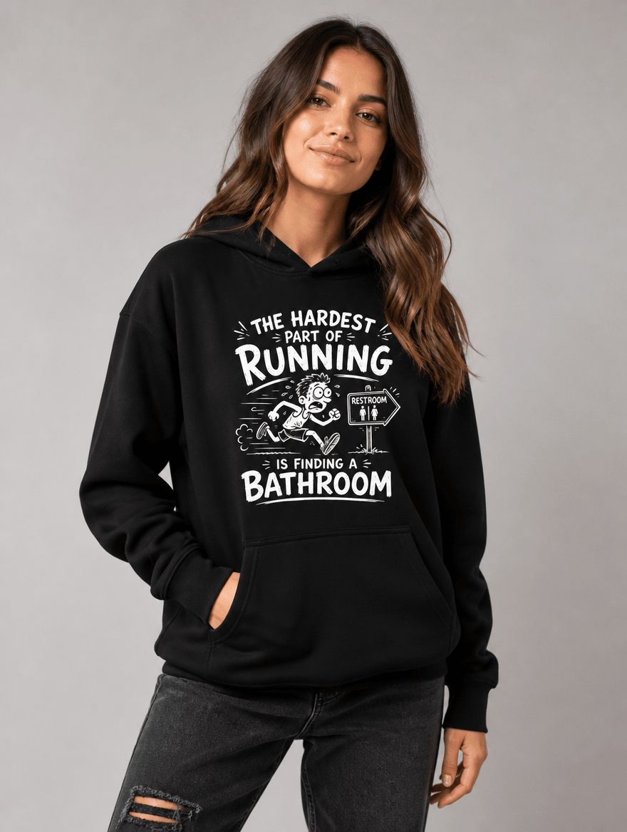 Hoodie "RUNNING" – Running & Laufen S–5XL | Black Ursus - Streetwear - size_range | Black Ursus