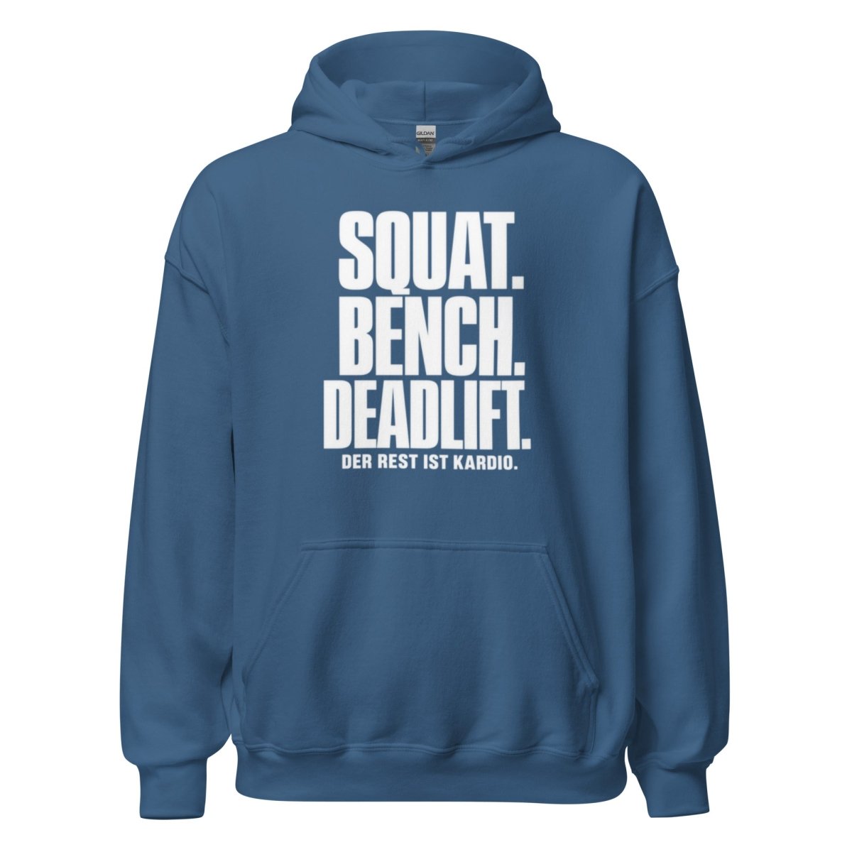 Hoodie "Squat. Bench. Deadlift." – Gym & Bodybuilding S–5XL | Black Ursus - Streetwear - size_range | Black Ursus