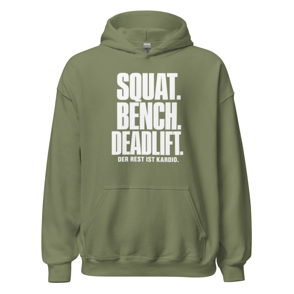 Hoodie "Squat. Bench. Deadlift." – Gym & Bodybuilding S–5XL | Black Ursus - Streetwear - size_range | Black Ursus