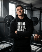 Hoodie "Squat. Bench. Deadlift." – Gym & Bodybuilding S–5XL | Black Ursus - Streetwear - size_range | Black Ursus