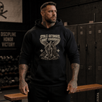 Hoodie "STOLZ GETRAGEN, HART ERKÄMPFT" – BJJ & Jiu-Jitsu S–5XL | Black Ursus - Streetwear - size_range | Black Ursus