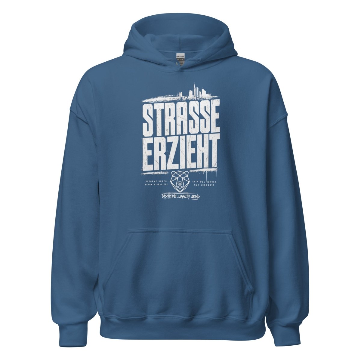 Hoodie "Straße erzieht" – Urban Streetwear S–5XL | Black Ursus - Streetwear - S–5XL | Black Ursus