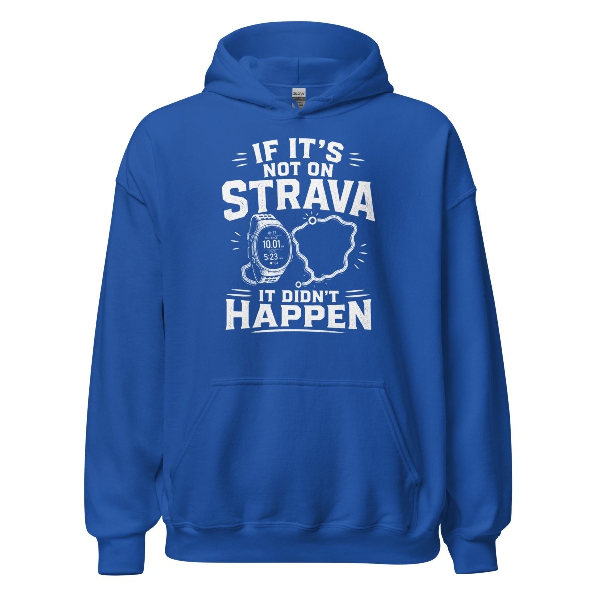Hoodie "STRAVA" – Running & Laufen S–5XL | Black Ursus - Streetwear - size_range | Black Ursus