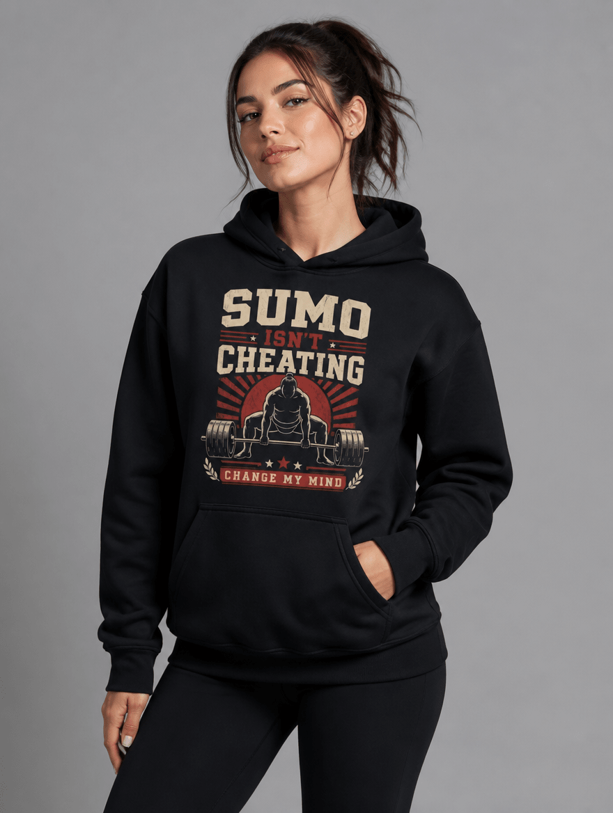 Hoodie "SUMO" – Gym & Powerlifting S–5XL | Black Ursus - Streetwear - size_range | Black Ursus