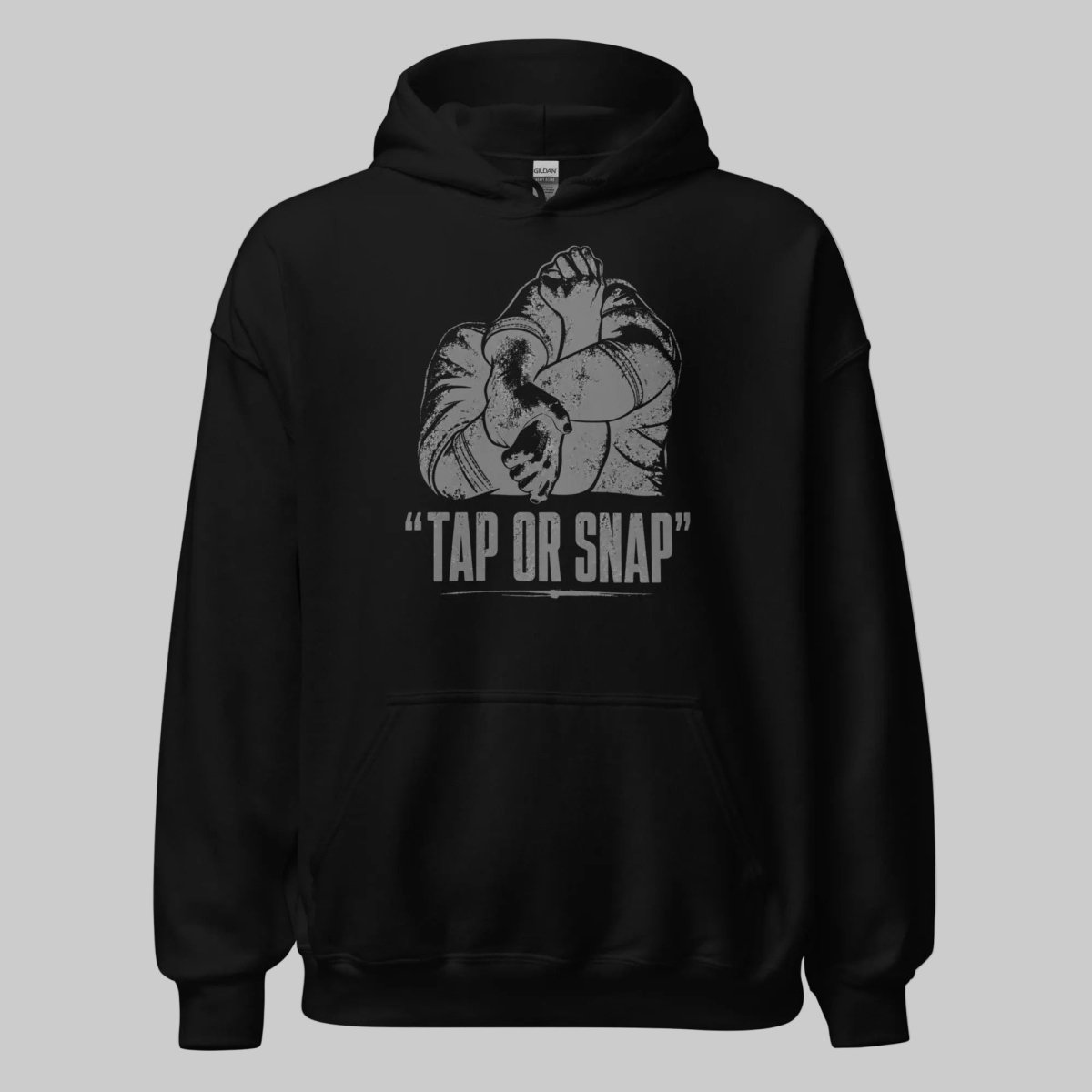 Hoodie "Tap or Snap" – BJJ & Jiu-Jitsu S–5XL | Black Ursus - Streetwear - size_range | Black Ursus
