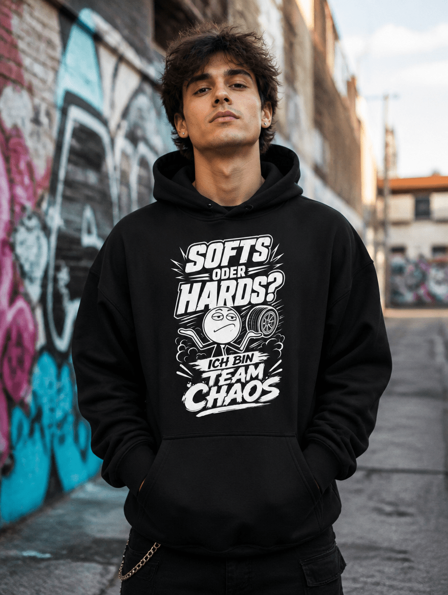 Hoodie "Team Chaos" – Urban Streetwear S–5XL | Black Ursus - Streetwear - size_range | Black Ursus