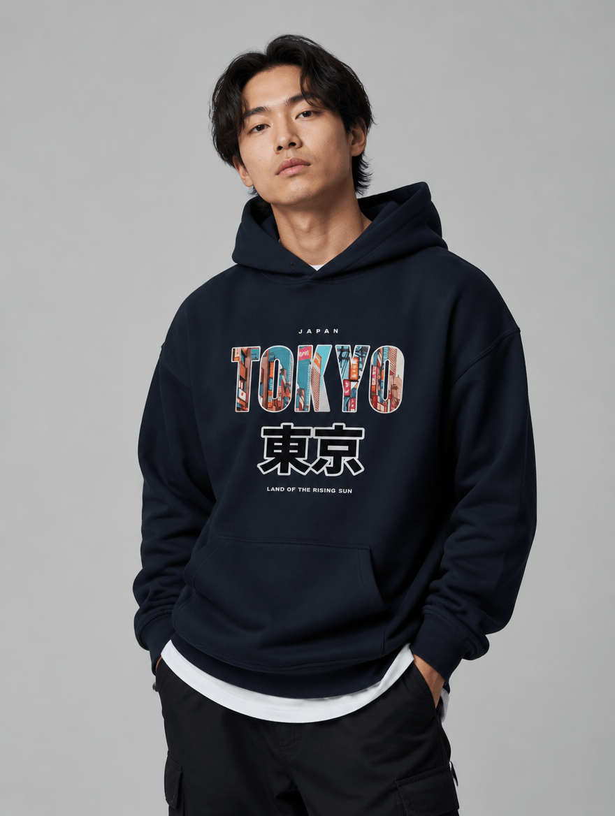 Hoodie "Tokyo" – JDM & Japan Streetwear S–5XL | Black Ursus - Streetwear - size_range | Black Ursus