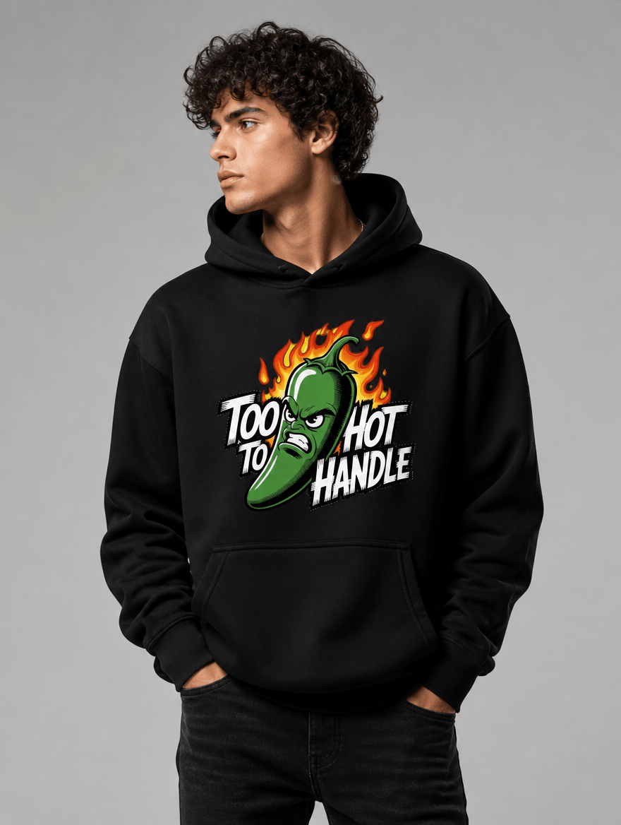 Hoodie "Too HOT" – Urban Streetwear S–5XL | Black Ursus - Streetwear - size_range | Black Ursus