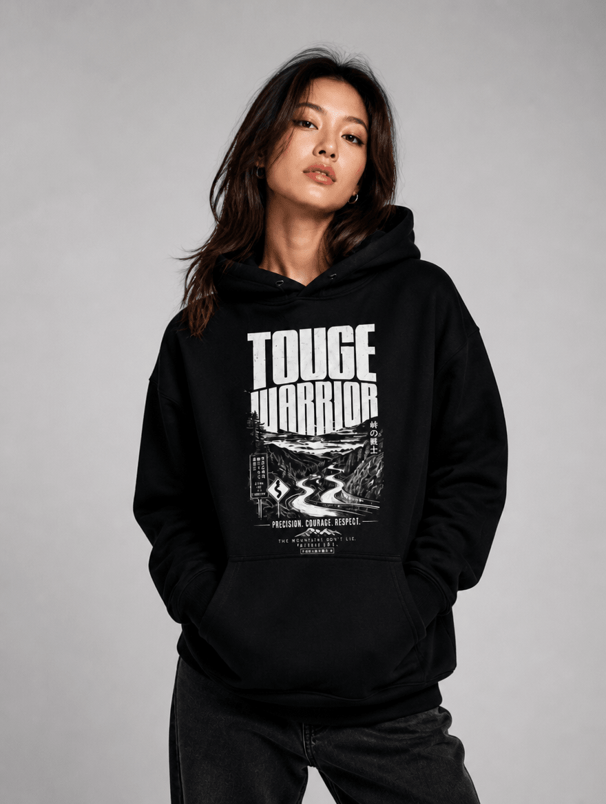Hoodie "Touge" – JDM & Japan Streetwear S–5XL | Black Ursus - Streetwear - size_range | Black Ursus
