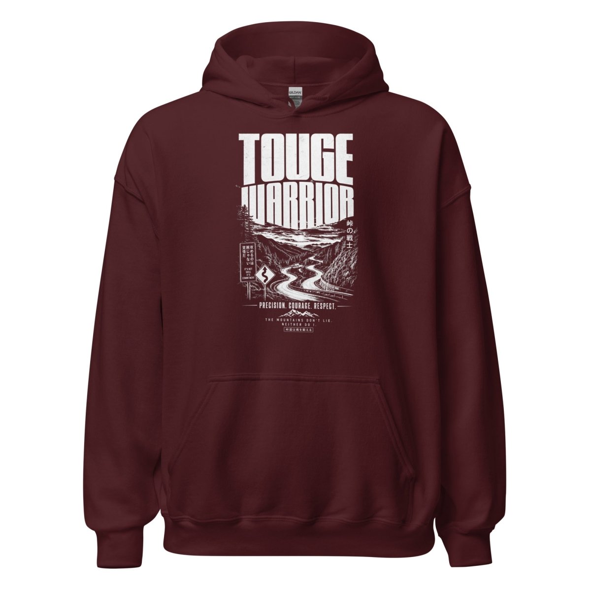 Hoodie "Touge" – JDM & Japan Streetwear S–5XL | Black Ursus - Streetwear - size_range | Black Ursus