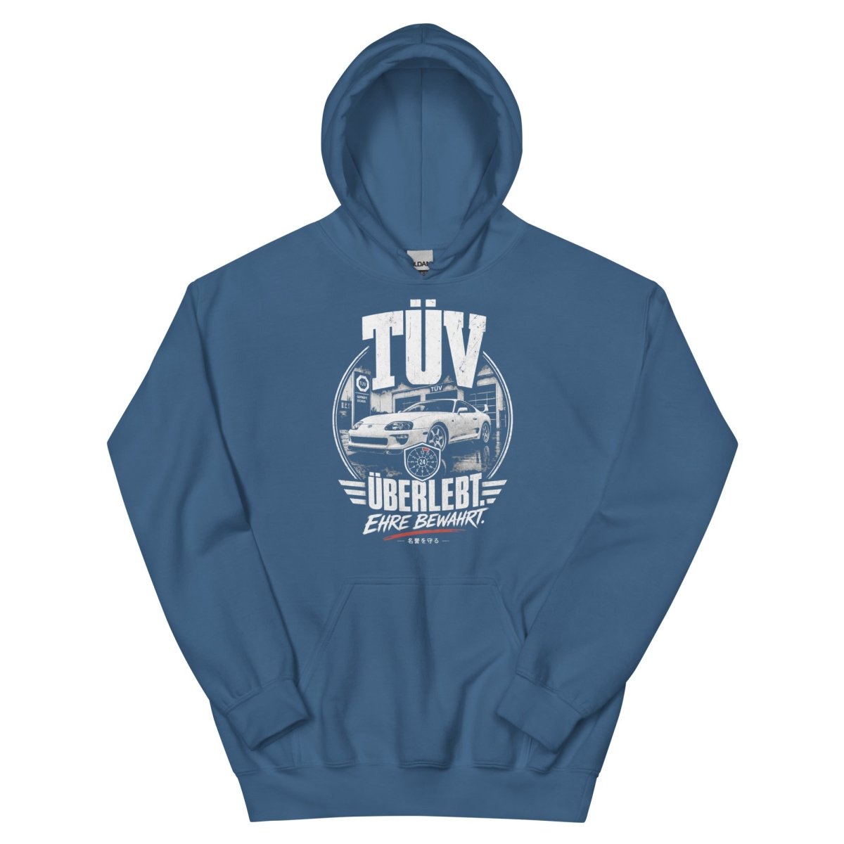 Hoodie "TÜV Überlebt" – JDM & Japan Streetwear S–5XL | Black Ursus - Streetwear - size_range | Black Ursus