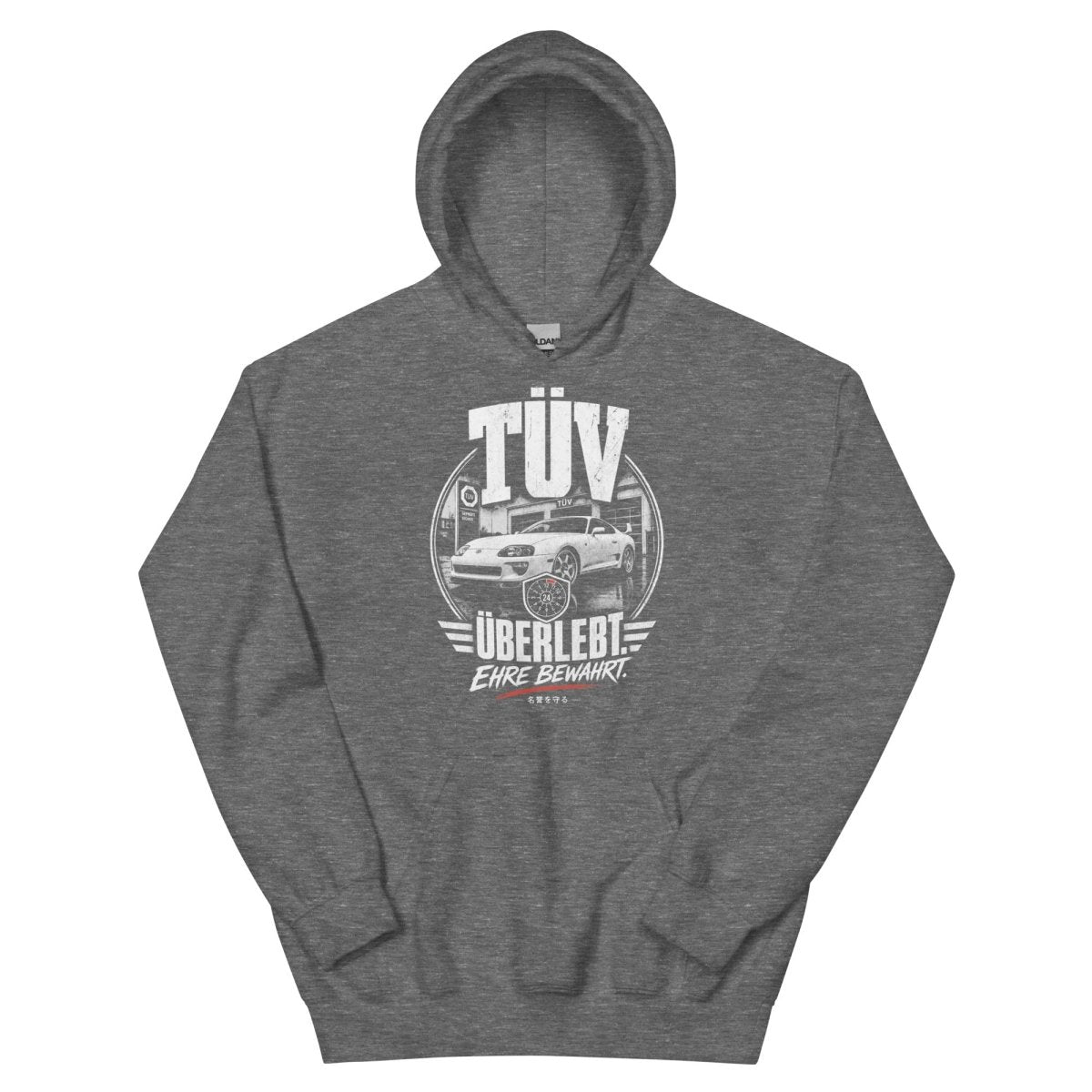 Hoodie "TÜV Überlebt" – JDM & Japan Streetwear S–5XL | Black Ursus - Streetwear - size_range | Black Ursus