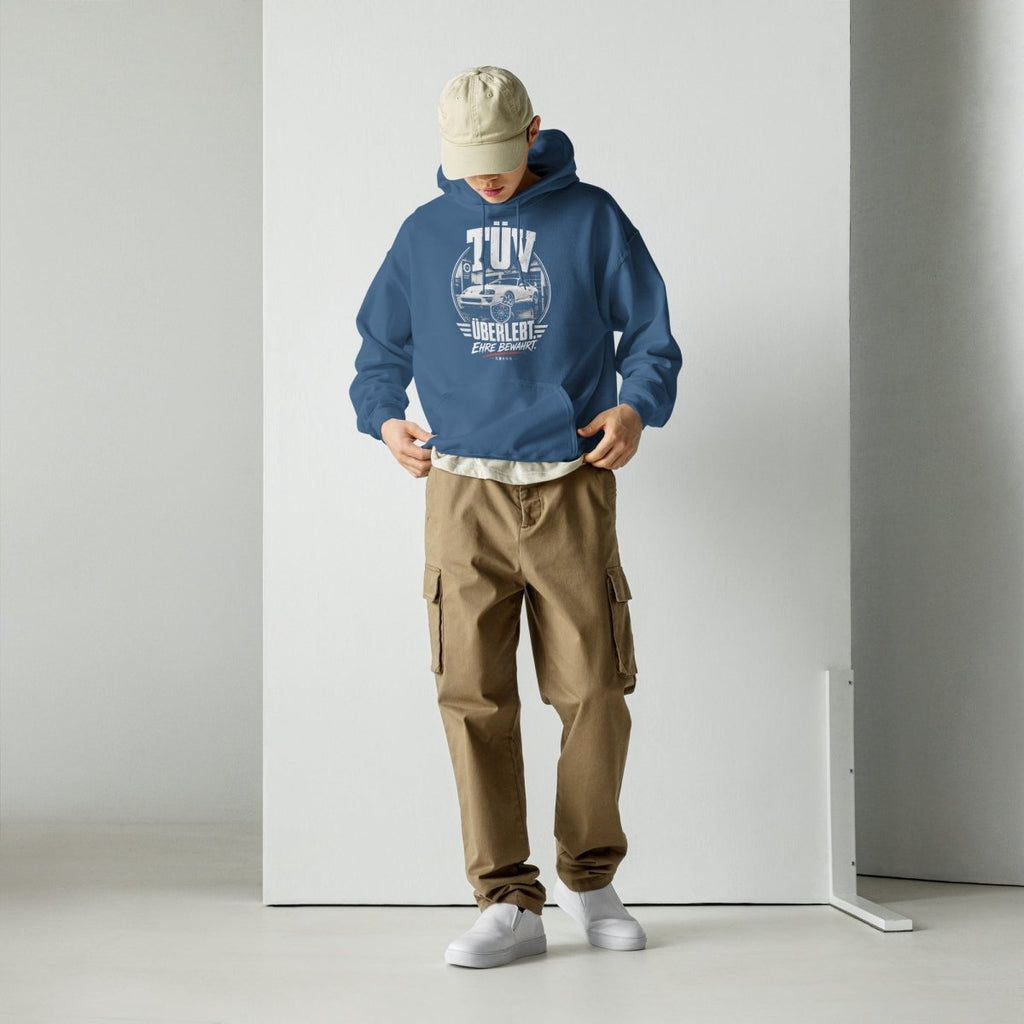 Hoodie "TÜV Überlebt" – JDM & Japan Streetwear S–5XL | Black Ursus - Streetwear - size_range | Black Ursus