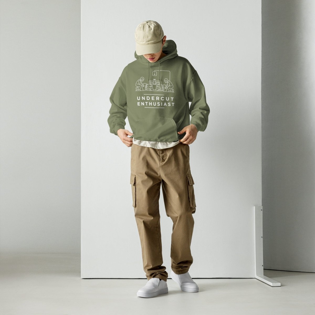 Hoodie "Undercut" – JDM & Japan Streetwear S–5XL | Black Ursus - Streetwear - size_range | Black Ursus