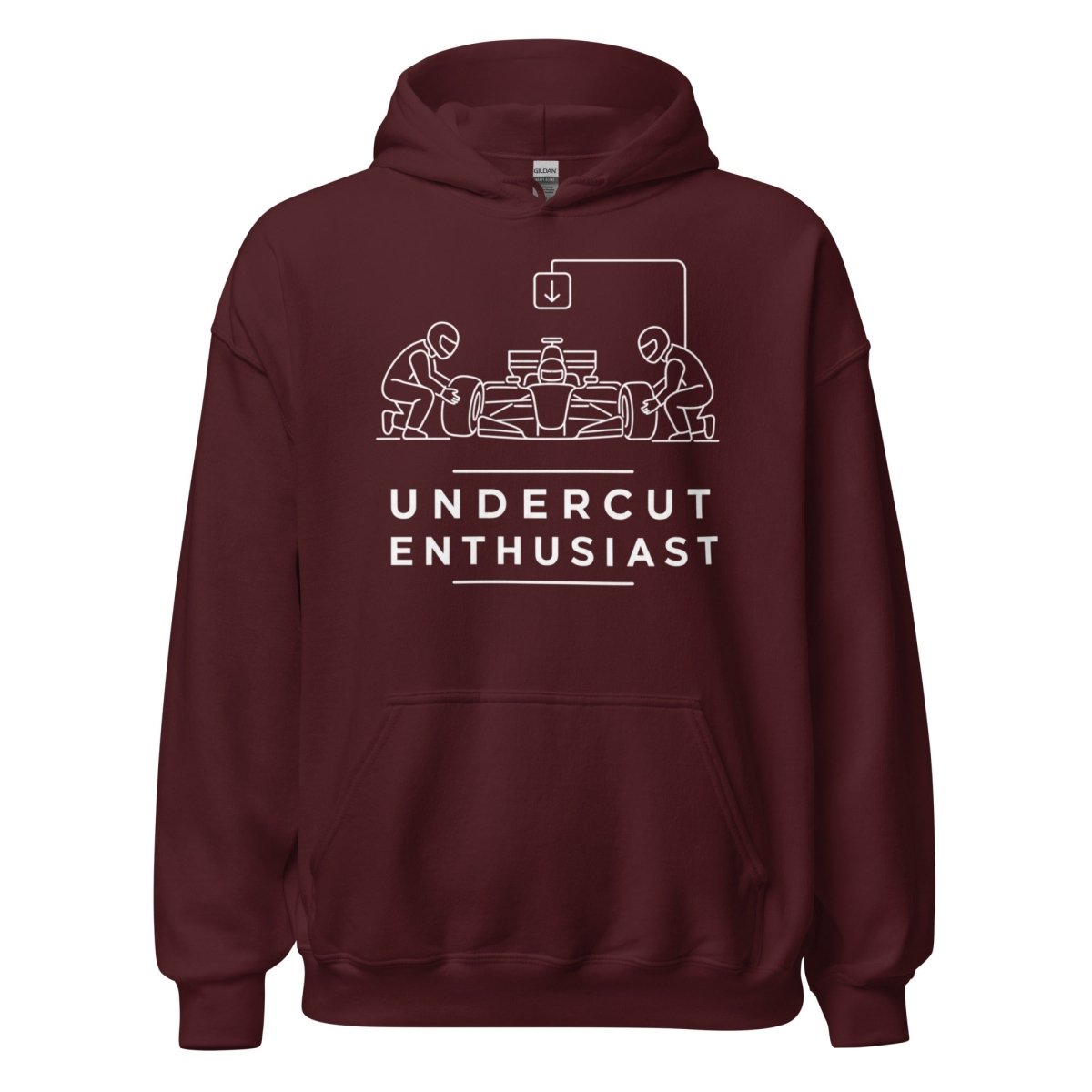 Hoodie Undercut Detailbild