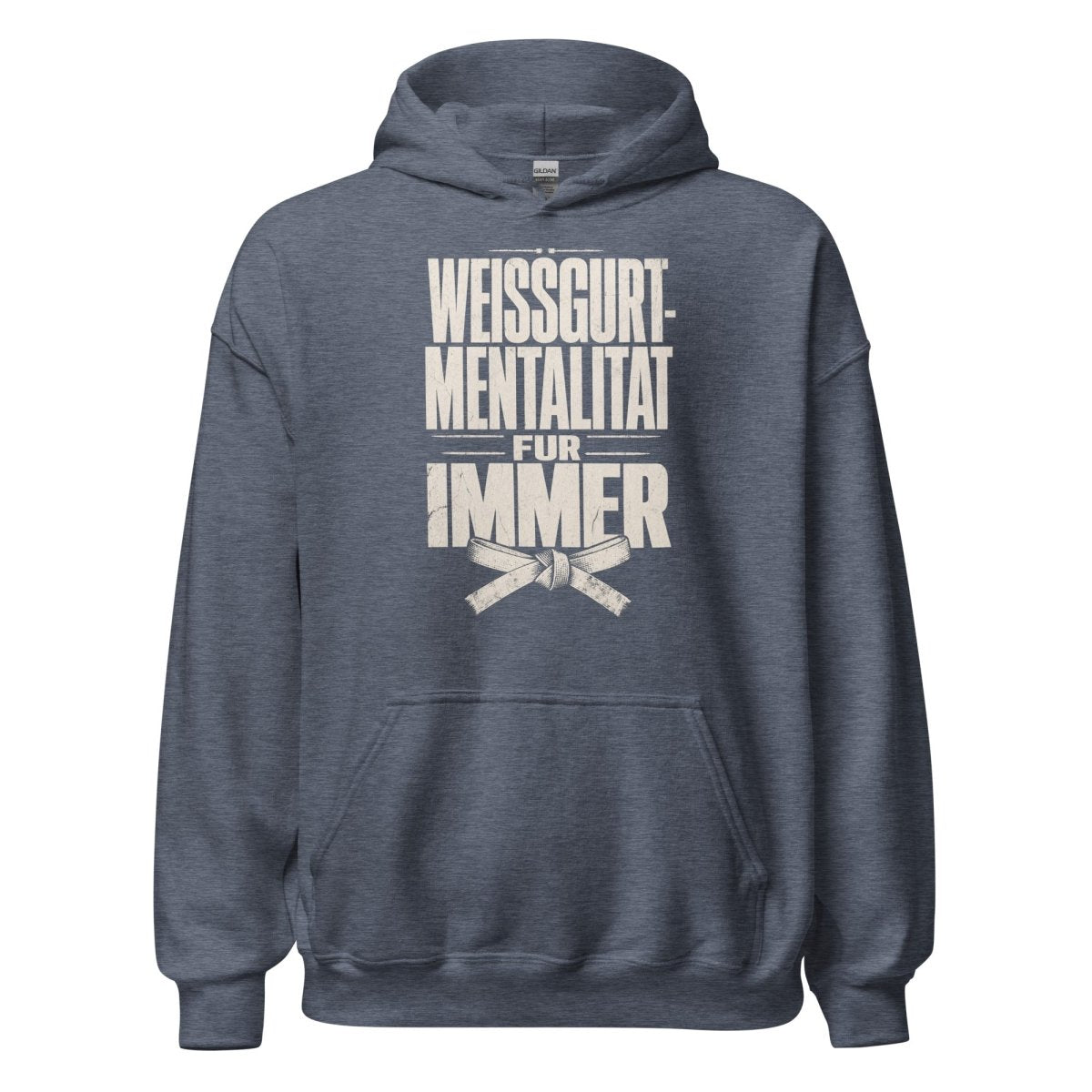 Hoodie "WEISSGURT-MENTALITÄT" – BJJ & Jiu-Jitsu S–5XL | Black Ursus - Streetwear - size_range | Black Ursus