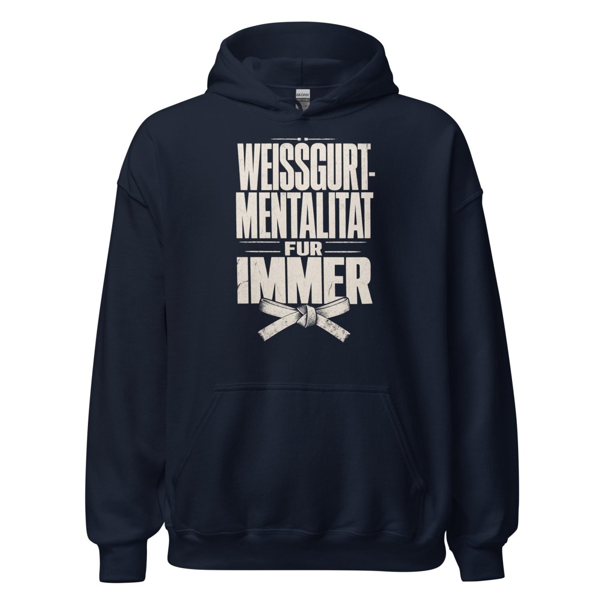 Hoodie "WEISSGURT-MENTALITÄT" – BJJ & Jiu-Jitsu S–5XL | Black Ursus - Streetwear - size_range | Black Ursus