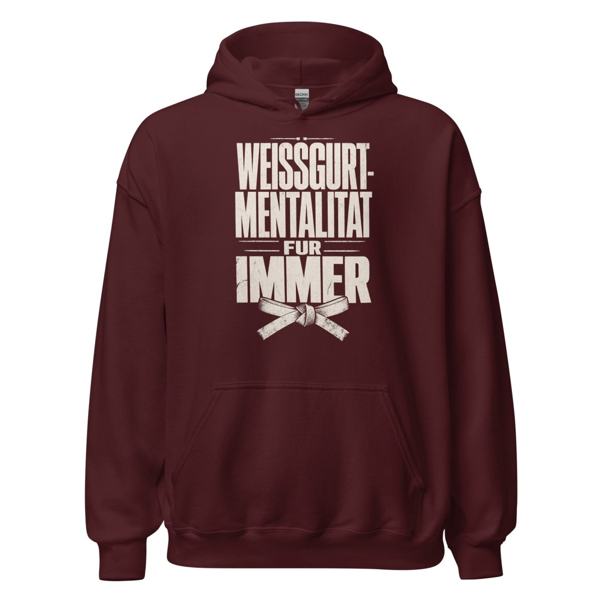 Hoodie "WEISSGURT-MENTALITÄT" – BJJ & Jiu-Jitsu S–5XL | Black Ursus - Streetwear - size_range | Black Ursus