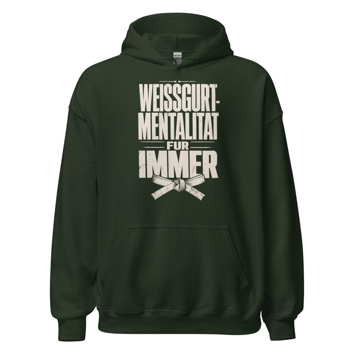 Hoodie "WEISSGURT-MENTALITÄT" – BJJ & Jiu-Jitsu S–5XL | Black Ursus - Streetwear - size_range | Black Ursus