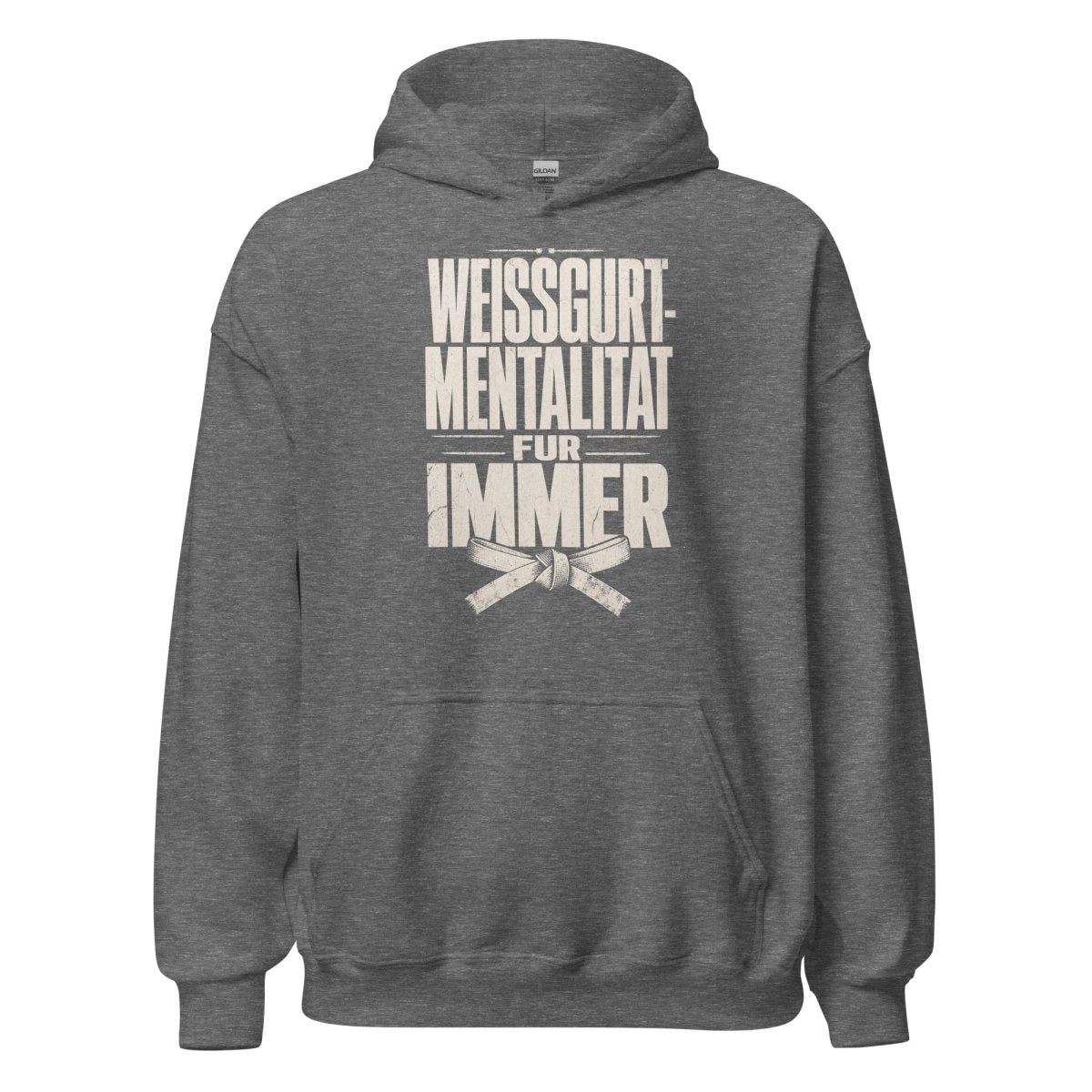 Hoodie "WEISSGURT-MENTALITÄT" – BJJ & Jiu-Jitsu S–5XL | Black Ursus - Streetwear - size_range | Black Ursus