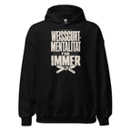 Hoodie "WEISSGURT-MENTALITÄT" – BJJ & Jiu-Jitsu S–5XL | Black Ursus - Streetwear - size_range | Black Ursus