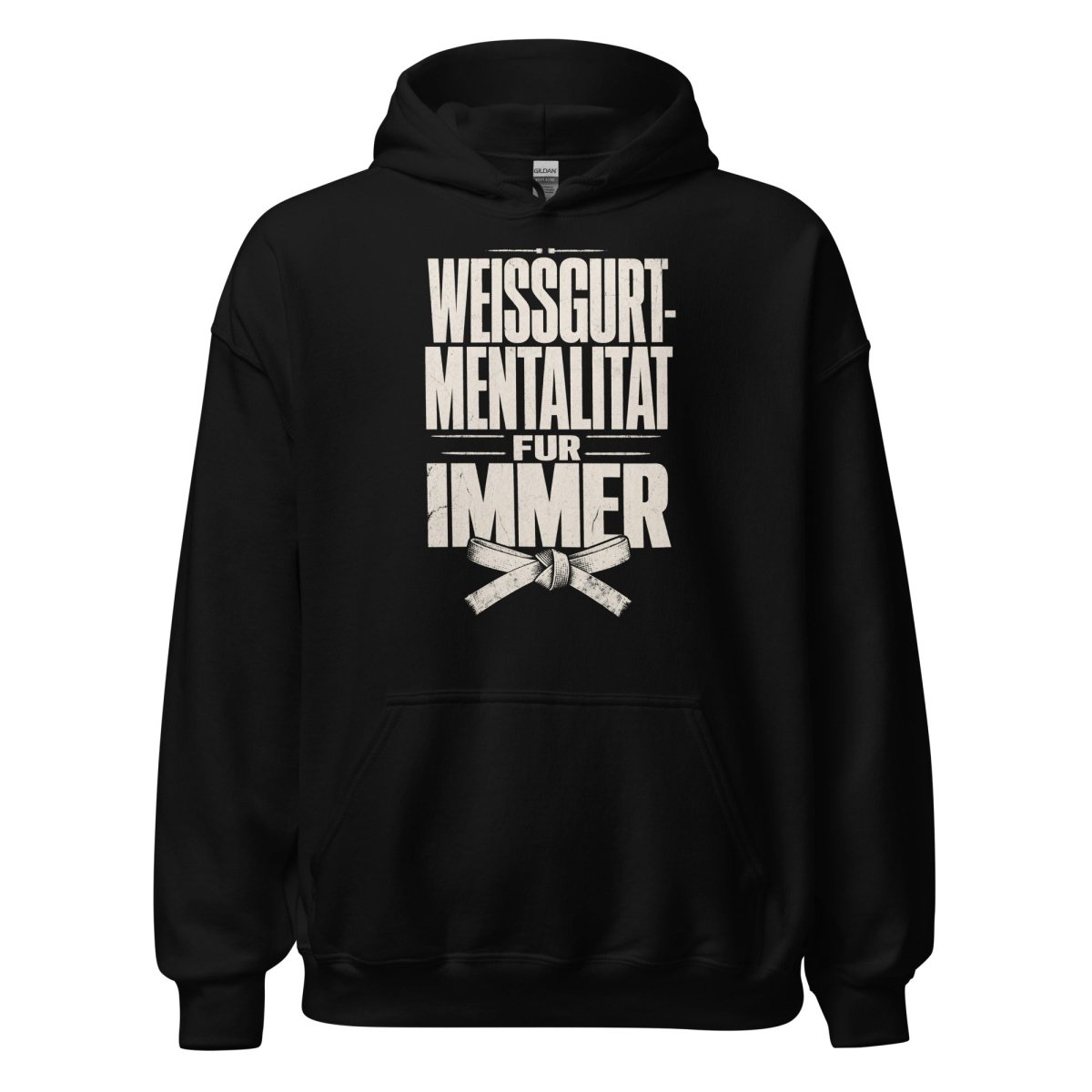Hoodie "WEISSGURT-MENTALITÄT" – BJJ & Jiu-Jitsu S–5XL | Black Ursus - Streetwear - size_range | Black Ursus