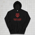 NOBODY CARES. WORK HARDER. Unisex Hoodie - Streetwear - size_range | Black Ursus