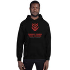 NOBODY CARES. WORK HARDER. Unisex Hoodie - Streetwear - size_range | Black Ursus