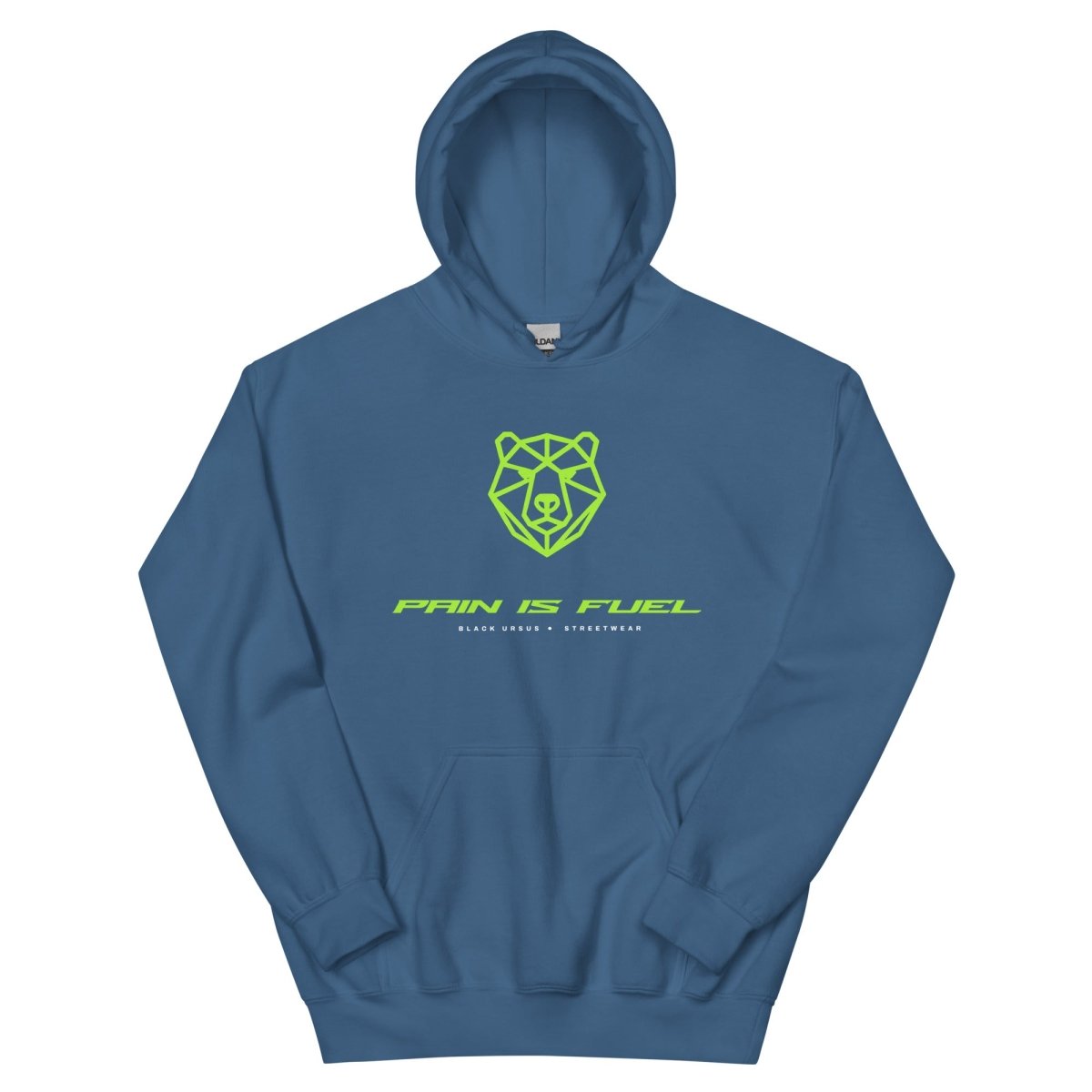 PAIN IS FUEL Unisex Hoodie - Streetwear - size_range | Black Ursus